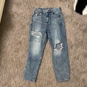 American Eagle jeans size 10 regular “curvy mom jean”